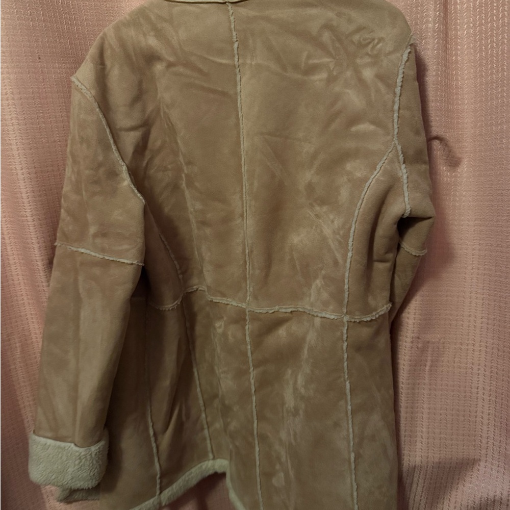 Weatherproof Tan Shearling Jacket - image 5